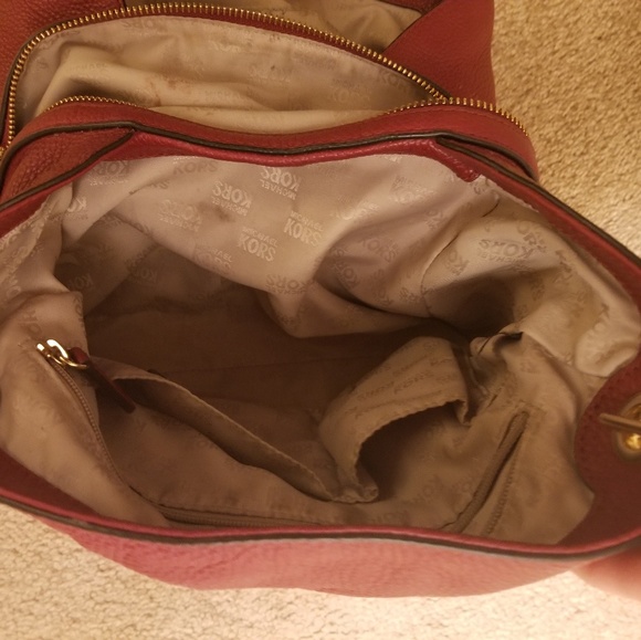 MK red purse and wallet - Picture 6 of 8